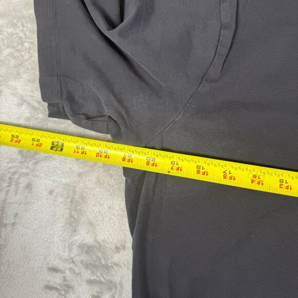 Gymshark activewear casual black gym training performance tshirt mens XL - Picture 6 of 7